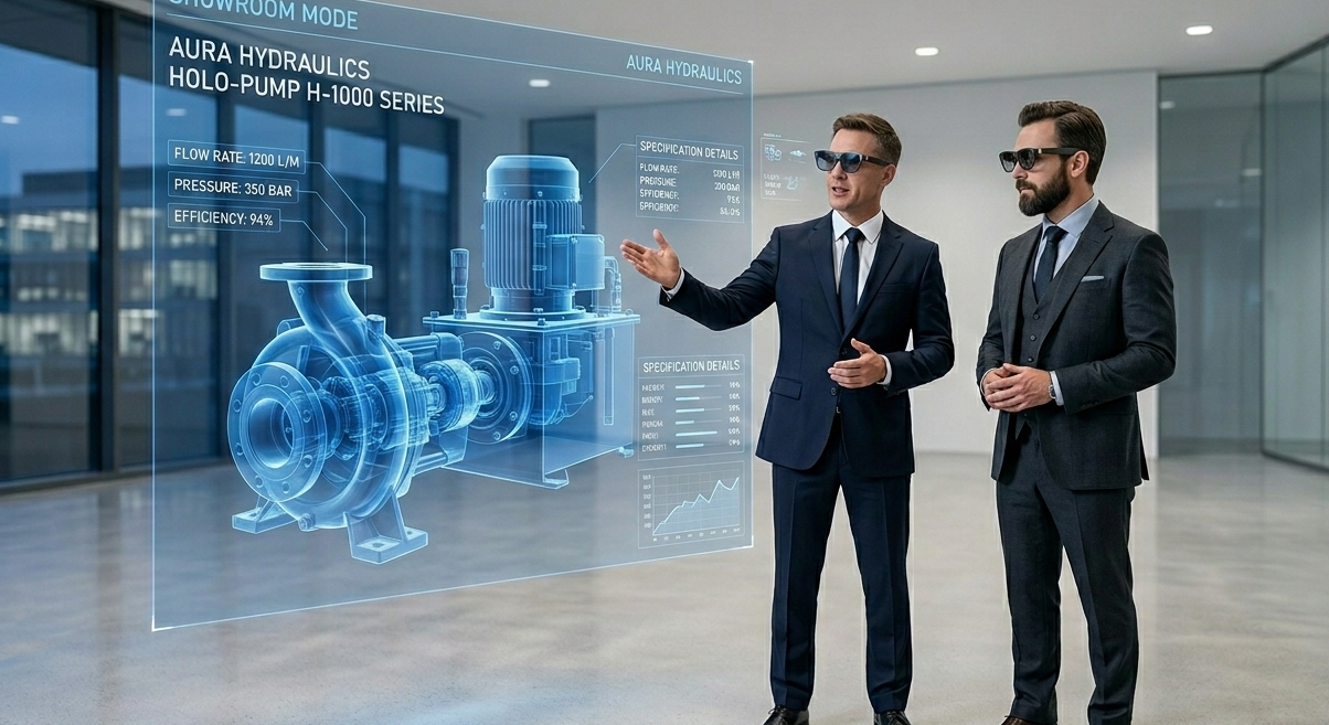 Utilisation de la réalité augmentée en showroom et aide à la vente